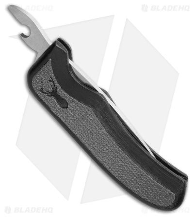 Excalibur Outdoors Stag Friction Folding Knife 3D Printed Gray/Black (2.6" Sat)