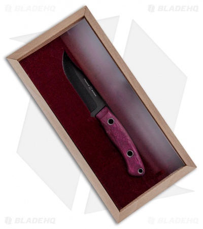 Flexcut Hawthorne Drifter Fixed Blade Knife Purpleheart (3.75" Black)
