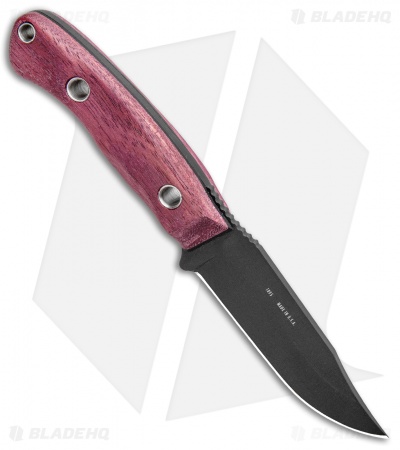 Flexcut Hawthorne Drifter Fixed Blade Knife Purpleheart (3.75" Black)