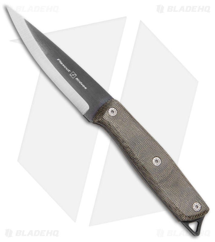 Flexcut Hawthorne Explorer - Fixed Blade Knife | OD Green | Blade HQ