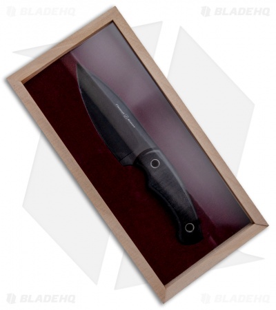 Flexcut Hawthorne Nomad Fixed Blade Knife Black Micarta (4.25" Black)
