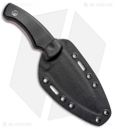 Flexcut Hawthorne Nomad Fixed Blade Knife Black Micarta (4.25" Black)