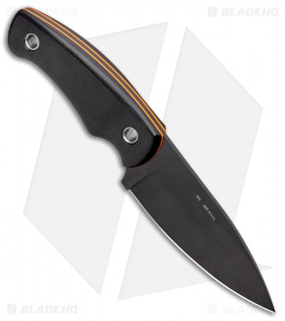 Flexcut Hawthorne Nomad Fixed Blade Knife Black Micarta (4.25" Black)
