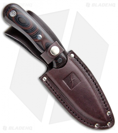Flexcut Hawthorne Seeker Fixed Blade Red/Black G-10 (4.00" Black)