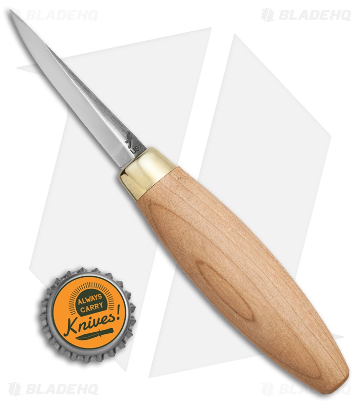 Flexcut Sloyd Knife Fixed Blade Cherry Hardwood (3" Satin) KN50