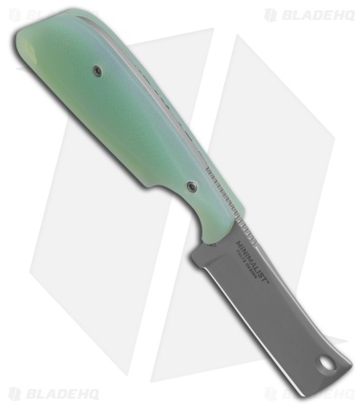 Flytanium Jade G-10 + CRKT Folts Minimalist Cleaver (2" Bead Blast)