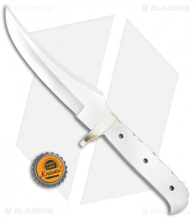 Tallen Clip Point Fixed Blade Blank (5.3" Satin D2)