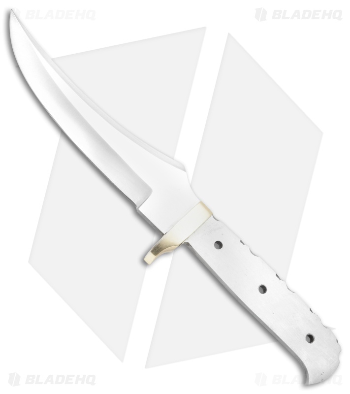 Tallen Clip Point Fixed Blade Blank (5.3" Satin D2)