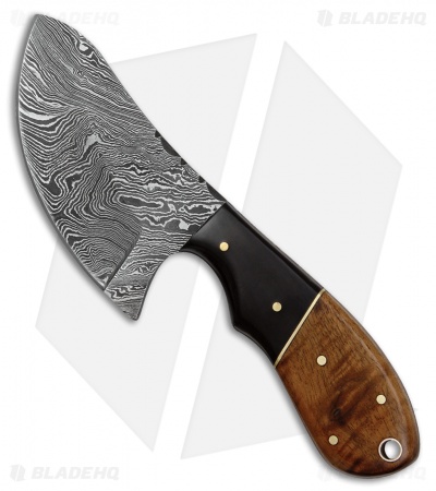 Tallen Damascus Butcher Fixed Blade Knife (3" Damascus) DM1062