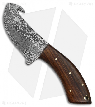 Tallen Damascus Creeper Fixed Blade Knife (3.125" Damascus) DM1063