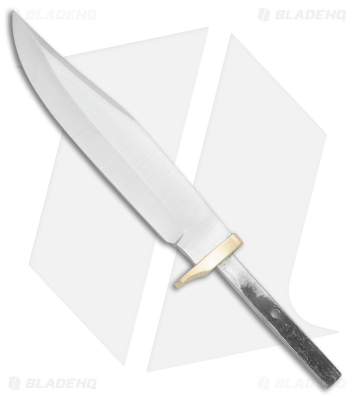 Tallen Small Bowie Fixed Blade Knife Blank (6" Satin) BL-001