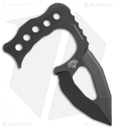 Hardpoint Equipment Manticuda Minimal Push Dagger (3.5" Black) 1081