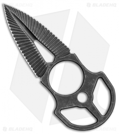 HavocWorks TPD Push Dagger | Fixed Blade Knife | Acid Stonewash