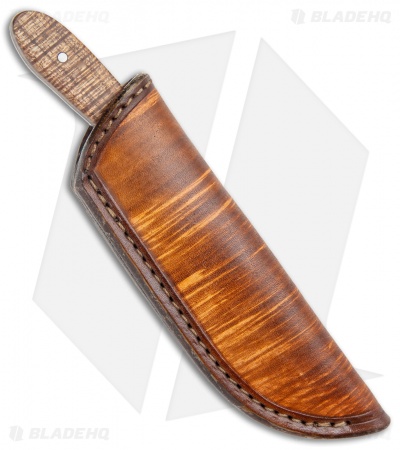 Hunter Handmade Knives Dressed Up EDC Fixed Blade Knife Blackwood (3.25" Satin)