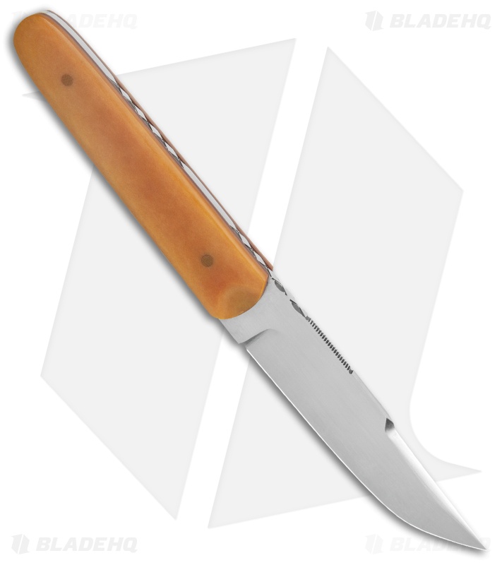 Hunter Handmade Knives Tanto Butterscotch Micarta (3.75" Satin)
