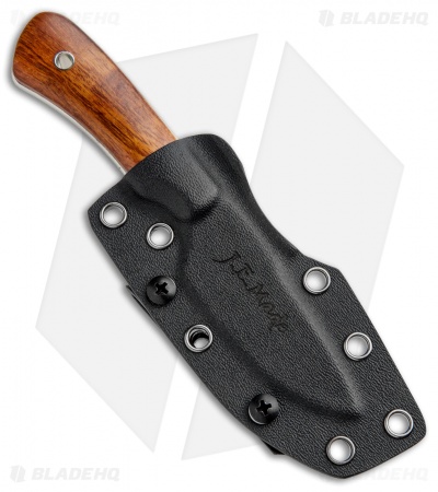 J.E. Made B.U.K Fixed Blade Knife Ironwood (3" Stonewash S35VN)