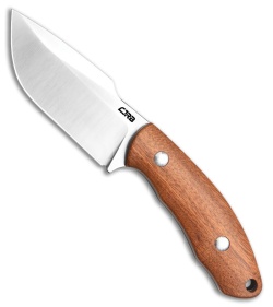 CJRB Mutt Fixed Blade Knife Wood (3.2" Sand Polish)
