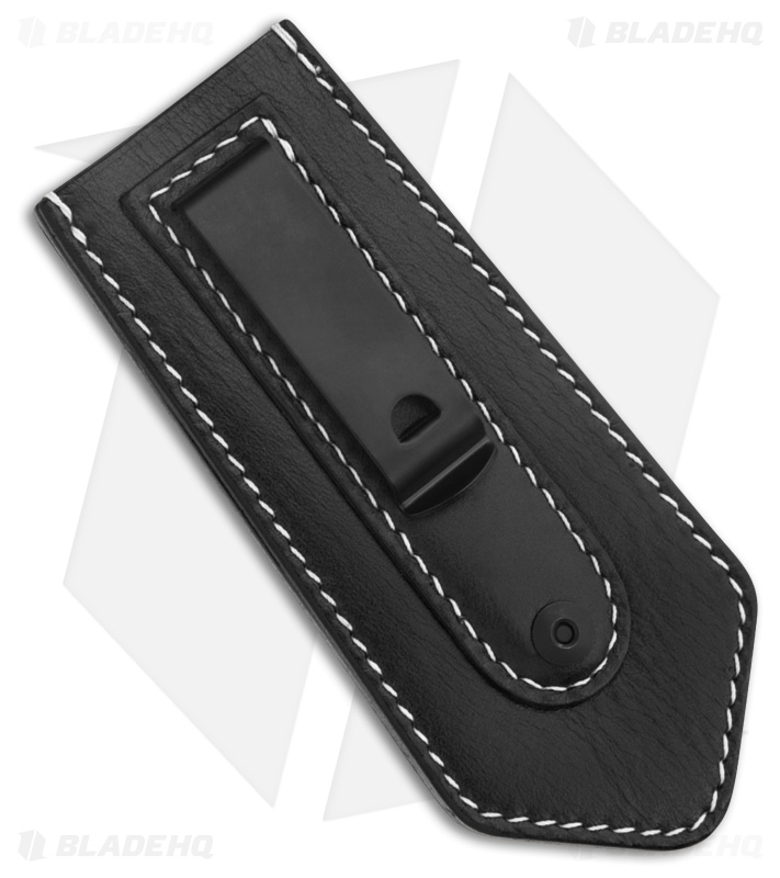 Jack Wolf Knives Midnight FIXedc Knife Black Linen Micarta