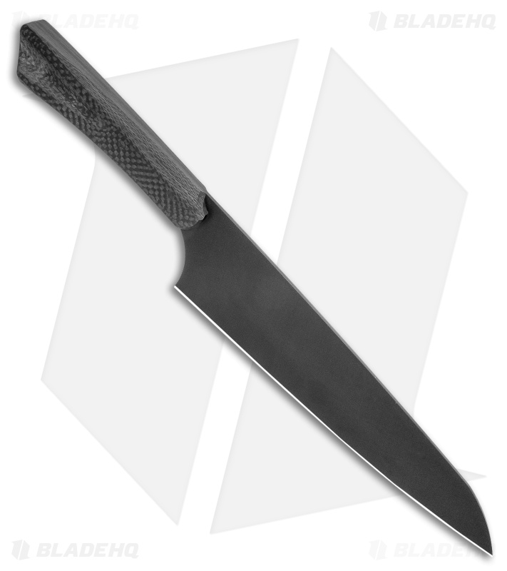 Jake Hoback Knives Tactical Kitchen Knife Set Carbon Fiber (Black)