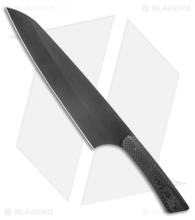 Jake Hoback Knives Tactical Kitchen Knife Set Carbon Fiber (Black)
