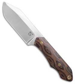 KM Designs Custom Levi Fixed Blade Knife Snakewood Micarta (3.25&quot; Satin) | 231333