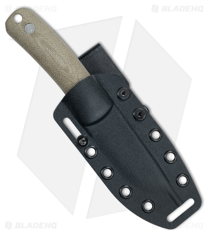 Lulu on the bridgeX'masセット°˖✧４＋６ KNAFS Lulu MagnaCut Fixed Blade Green Micarta/Raw - Blade HQ