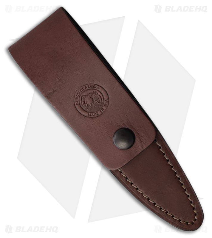 Knives of Alaska Cub Bear Fixed Blade Knife Black SureGrip (2.75" BB MagnaCut)
