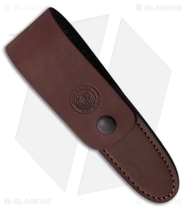 Knives of Alaska Muskrat Fixed Blade Knife Black SureGrip (2.25" Bead Blast)