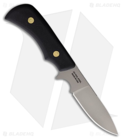 Knives of Alaska Trekker Elk Fixed Blade Knife Black SureGrip (3.25" BB)