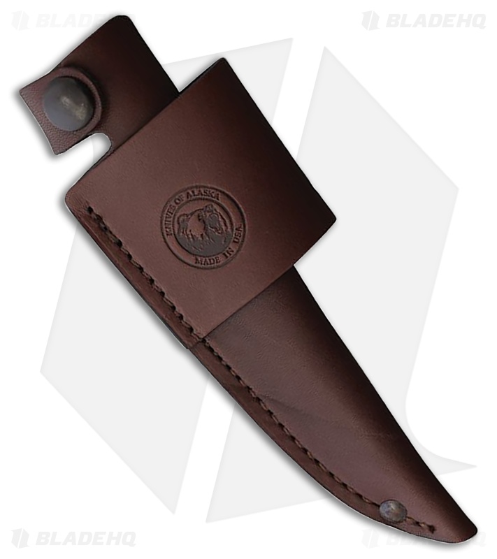 Knives of Alaska Alpha Wolf Knife Black SureGrip D2