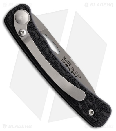 Knives of Alaska Featherlight Hunter Liner Lock Knife Black SureGrip (2.75" BB)