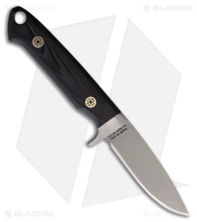 Knives of Alaska Legacy Fixed Blade Knife Black G-10 (3.25" Bead Blast)