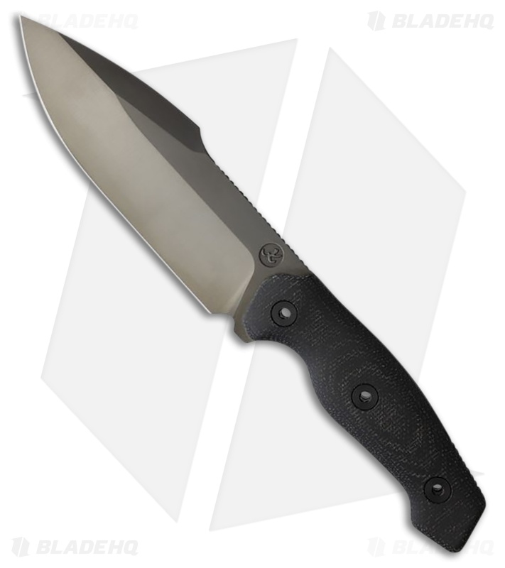 [Brady×B&Y LOEFF] BOWFELL Kunwu Stiffy G Fixed Blade Knife Black Micarta DLC