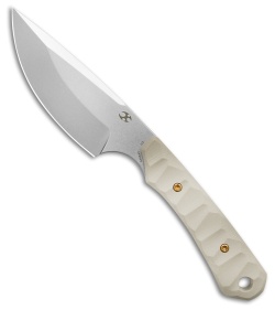 Kansept Knives Niko Fixed Blade Twill CF Rose Gold D2