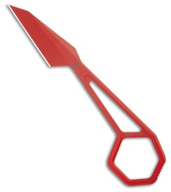 Kansept Knives Niko Knife Blue Frag Pattern Micarta SW D2