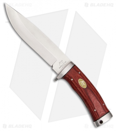 Katz Knives Lion King Fixed Blade Knife Blonde Cherry Wood (6.1" Satin)