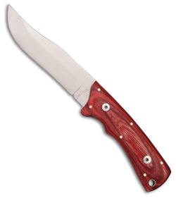 Katz Knives Lion King Premium 300 Yukon Fixed Blade Cherry Wood (5.5" Satin)