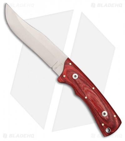Katz Knives Lion King Premium 300 Yukon Fixed Blade Cherry Wood (5.5" Satin)