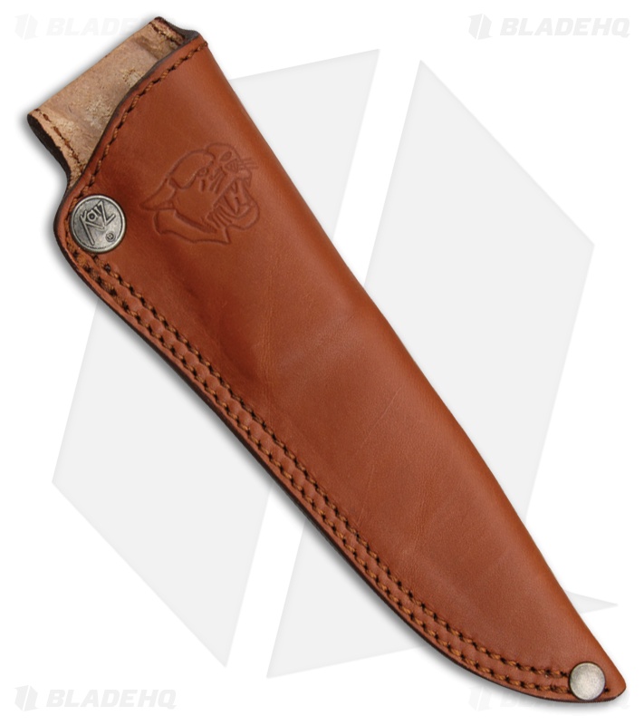 Katz Predator Fixed Blade Knife Cherry Wood (4.5" Satin)