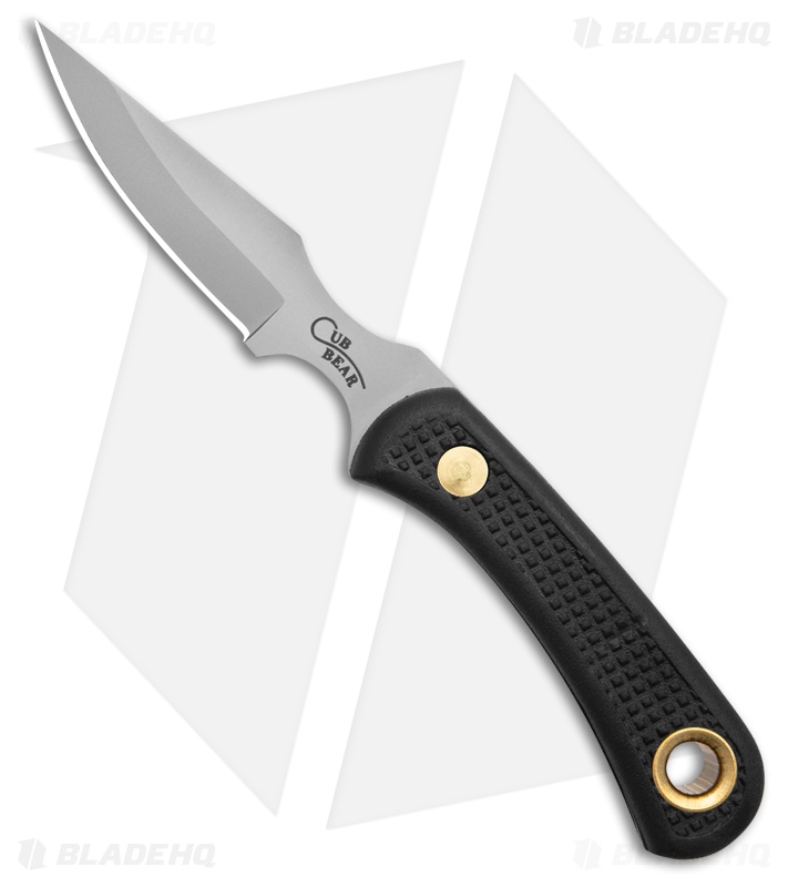 Knives Of Alaska Bush Camp/Cub Bear Black SureGrip