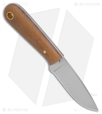 LT Wright Frontier First Fixed Blade Natural Micarta (3" Satin) AEB-L