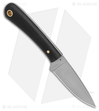 LT Wright Frontier Valley A2 Fixed Blade Black Micarta (3" Satin)