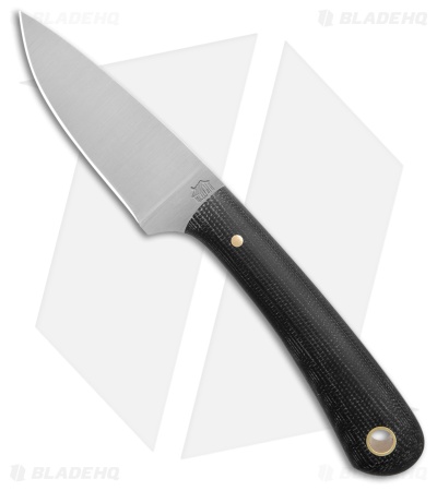 LT Wright Frontier Valley A2 Fixed Blade Black Micarta (3" Satin)