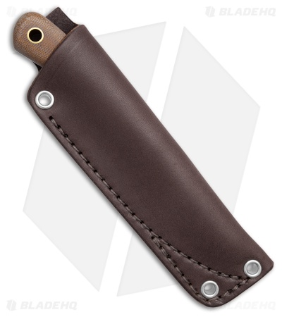 LT Wright Frontier Valley A2 Fixed Blade Natural Micarta (3" Satin)