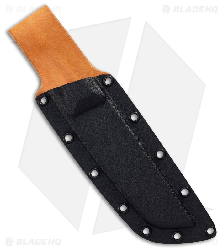 Leatherman Pioneer Fixed Blade Knife Orange Pop G-10 (5" Stonewash)