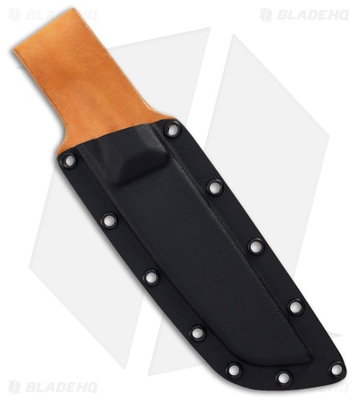 Leatherman Pioneer Fixed Blade Knife Orange Pop G-10 (5" Stonewash)
