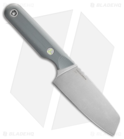 Leatherman Rustle Fixed Blade Knife Vapor Gray G-10 (4" Stonewash)