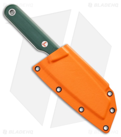 Leatherman Rustle Fixed Blade Knife Evergreen G-10 (4" Stonewash)