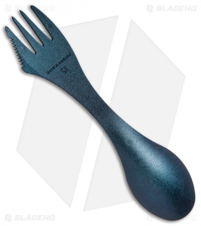 Light My Fire Black Pearl CampKit w/ FireKnife, Spork, & Tinder (S-P-12BPCK)