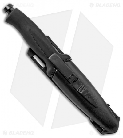 MAC Coltellerie Aquatys Fixed Blade Dive Knife Black (4.6" Black) 02MS002